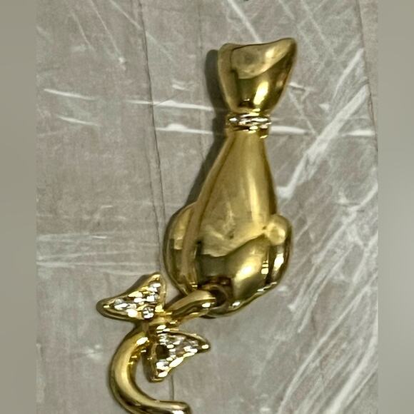 Set of 4 cat brooches/pins - Picture 5 of 5